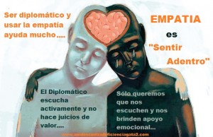 Ser diplomático la empatía