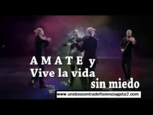 Amate y vive la vida sin miedo
