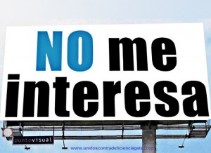 lo que no nos interesa que nos digan