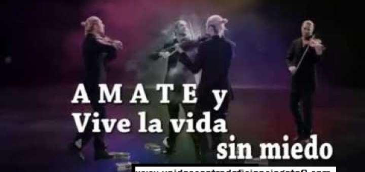 Amate y vive la vida sin miedo